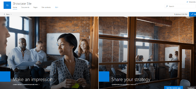 SharePoint Communications Site