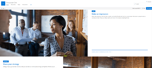 SharePoint Communications Site